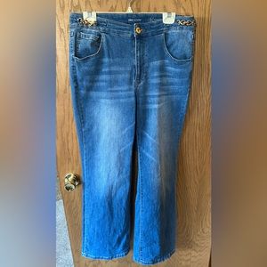 Inc denim boot leg jeans size 12